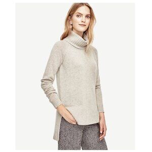 Ann Taylor | Cashmere Turtleneck Tunic Sweater